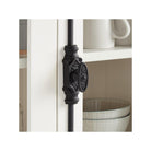 Hamilton Brass Dalston Cabinet Iron Cremone/Espagnolette Bolt Hardware 2 feet Textured Matt Black Up to 2 feet Cabinets