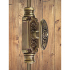 Hamilton Brass Dalston Door Brass Espagnolette Bolt or Cremone Bolt 9 feet Antique Satin Brass Unlacquered Upto 9' Doors