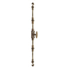 Hamilton Brass Stepney Door Brass Cremone/Espagnolette Bolt 9 feet Antique Brass Lacquered Up to 9 feet Doors