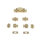 Hamilton Brass Stepney Window Brass Cremone/Espagnolette Bolt Hardware 6 feet Antque Brass Lacquered Upto 6 feet
