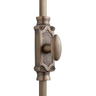 Hamilton Brass Stepney Window Brass Cremone/Espagnolette Bolt Hardware 6 feet Antque Brass Lacquered Upto 6 feet